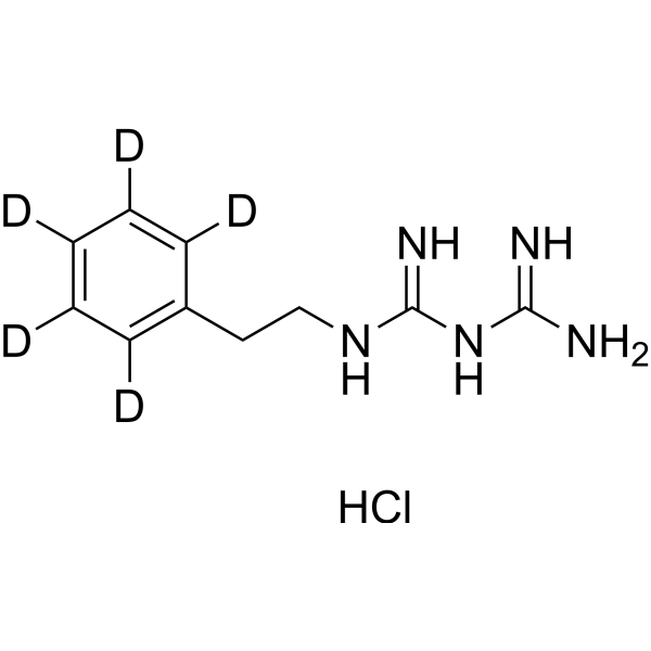 Phenformin-d5 hydrochloride (Phenethylbiguanide-d5 hydrochloride)
